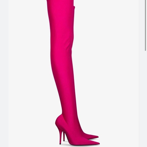 Balenciaga Thigh High Boots - Picture 2 of 2